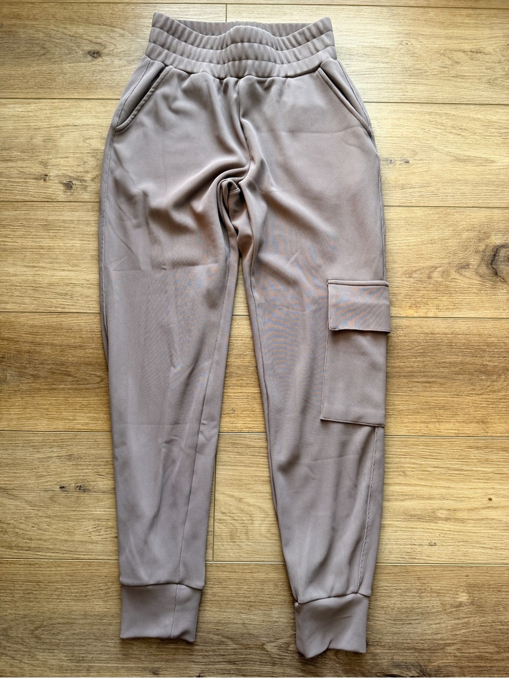 Move Theology Taupe Cargo Jogger Pants